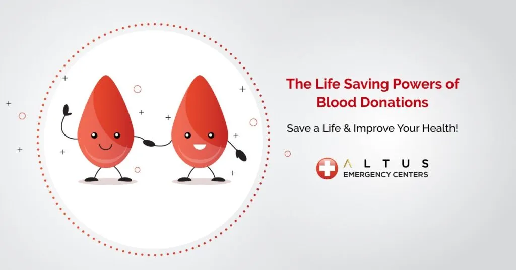 Blood Donations Save Lives banner