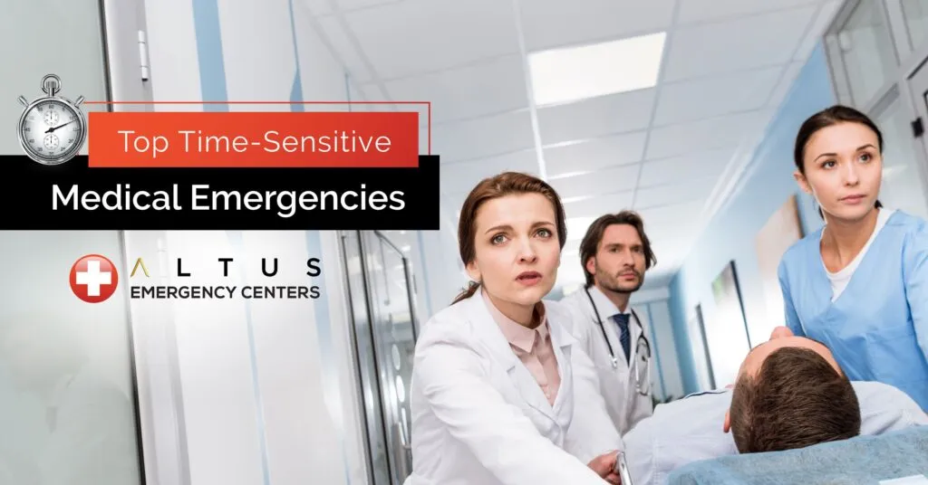 medical staff rushing a hospital bed down a hall