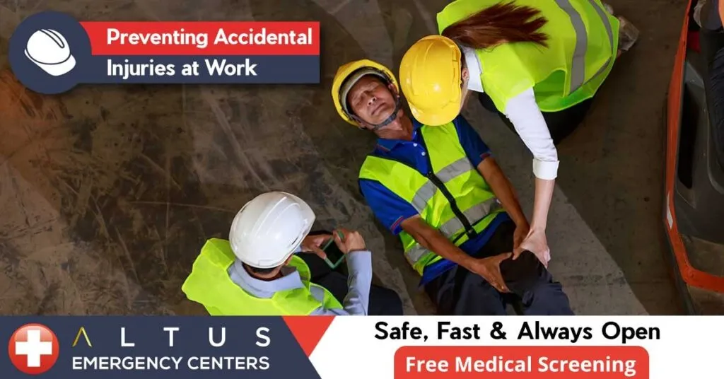 collapsed man holding his leg