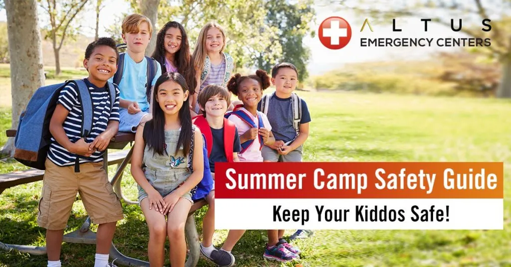 children at summer camp