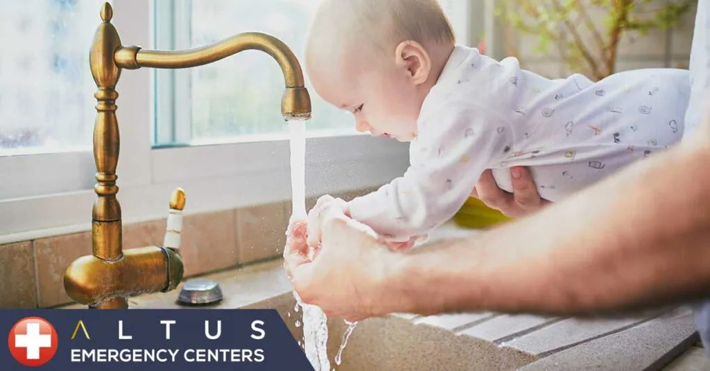 child handwashing