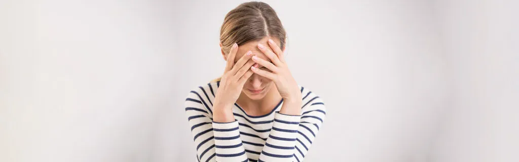 stressed woman