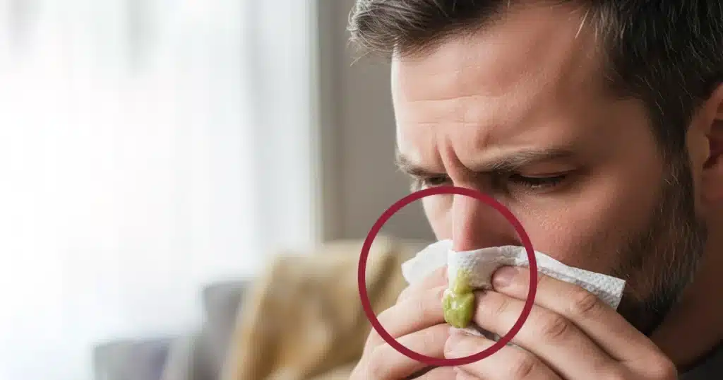 Does Green Mucus Mean Infection?