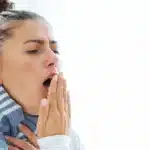 Allergies cause sore throat with throat irritation.